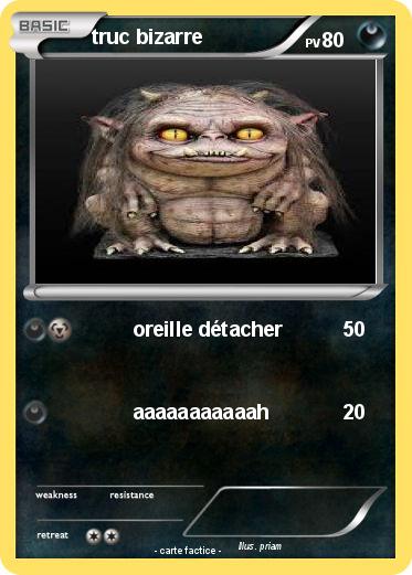 Pokemon truc bizarre