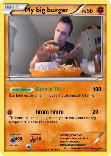 Pokemon My big burger