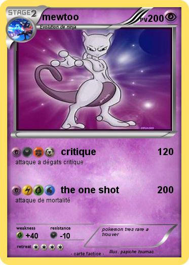 Pokemon mewtoo