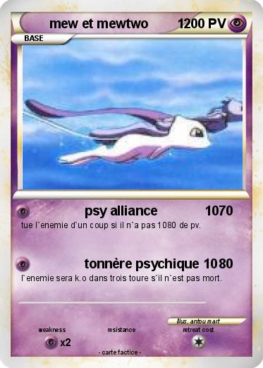 Pokemon mew et mewtwo        1