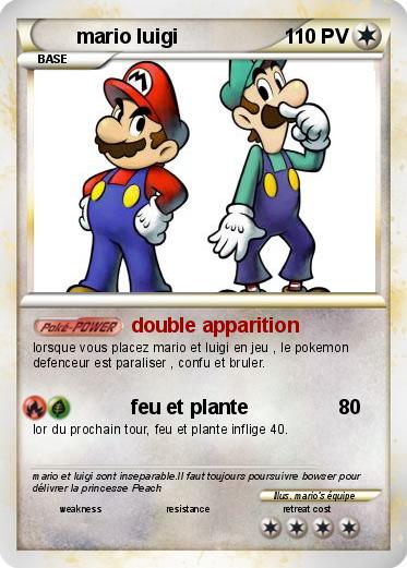 Pokemon mario luigi