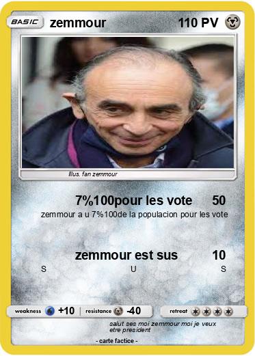 Pokemon zemmour