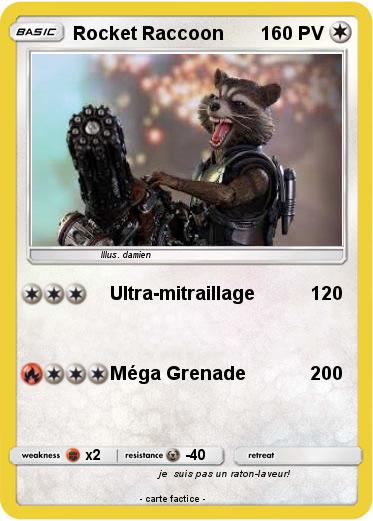 Pokemon Rocket Raccoon