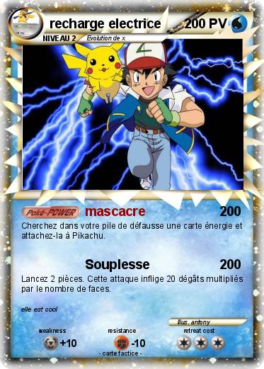 Pokemon recharge electrice