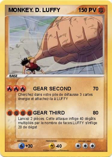 Pokemon MONKEY. D. LUFFY