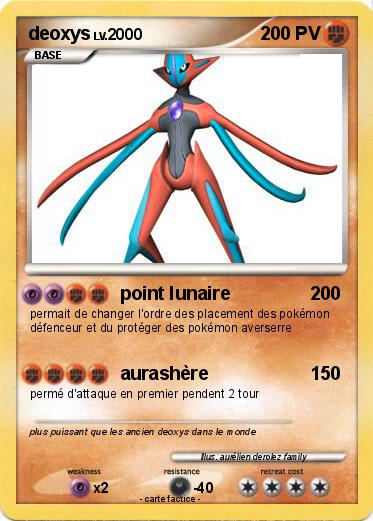 Pokemon deoxys