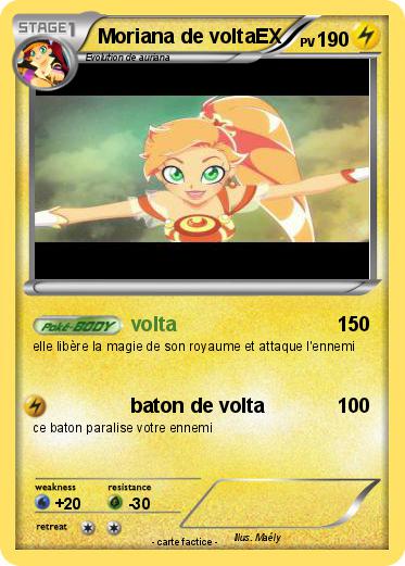 Pokemon Moriana de voltaEX