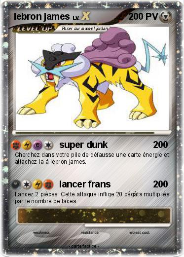 Pokemon lebron james