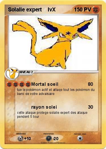 Pokemon Solalie expert    lvX