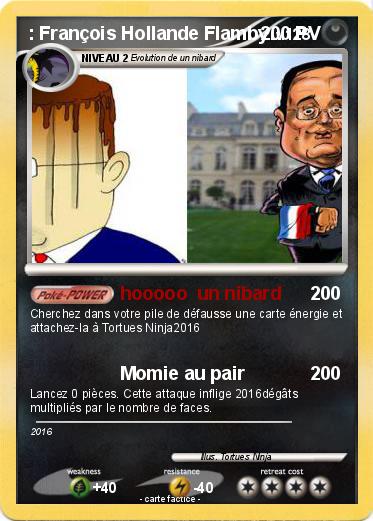 Pokemon : François Hollande Flamby