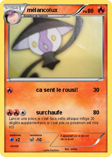 Pokemon mélancolux