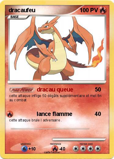 Pokemon dracaufeu