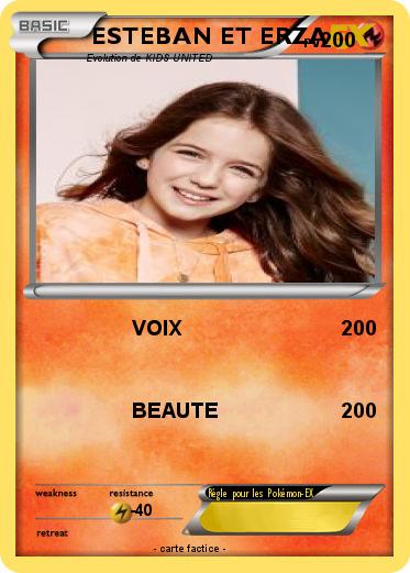 Pokemon ESTEBAN ET ERZA