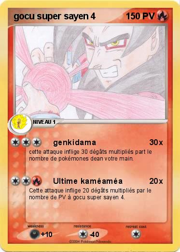Pokemon gocu super sayen 4