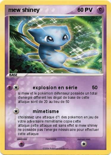 Pokemon mew shiney