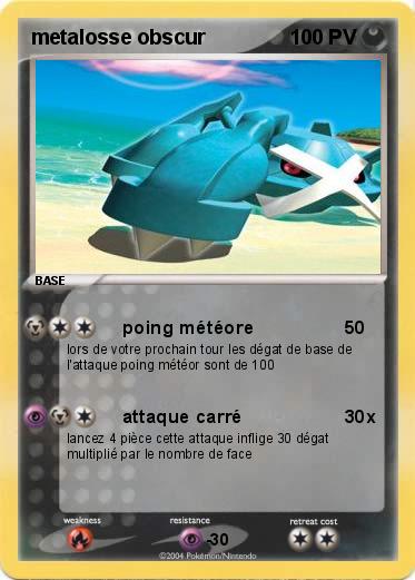 Pokemon metalosse obscur