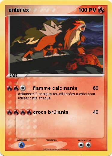 Pokemon entei ex