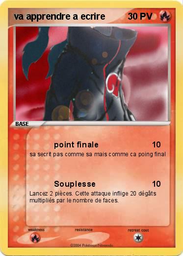 Pokemon va apprendre a ecrire 