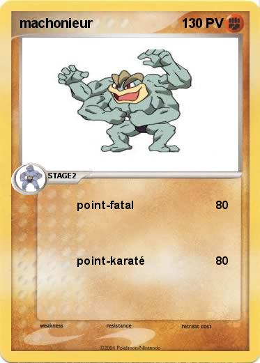 Pokemon machonieur