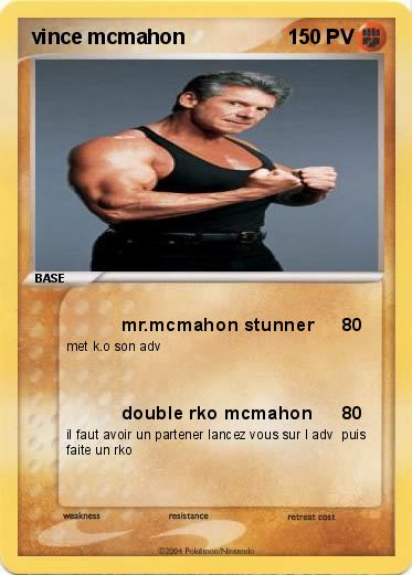 Pokemon vince mcmahon