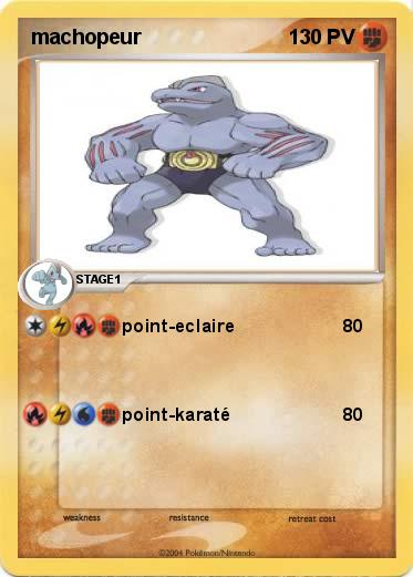 Pokemon machopeur
