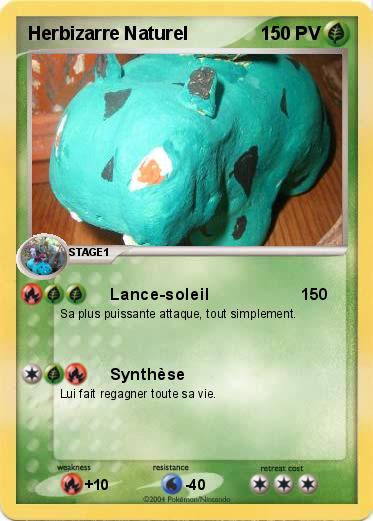 Pokemon Herbizarre Naturel