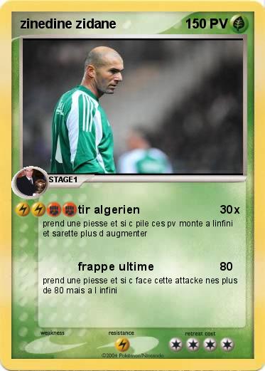 Pokemon zinedine zidane