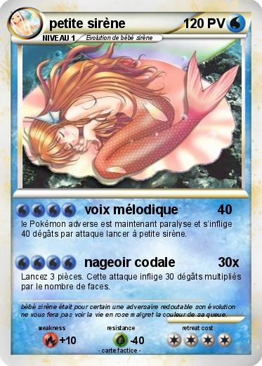 Pokemon petite sirène