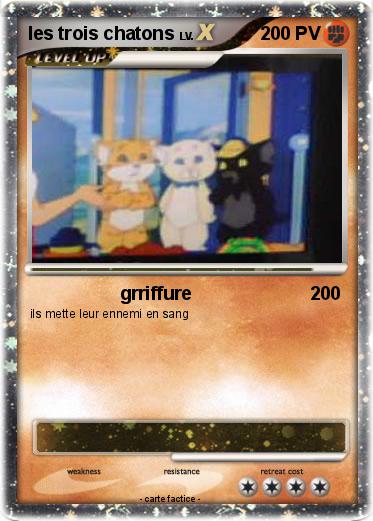 Pokemon les trois chatons