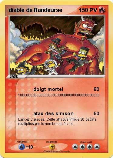 Pokemon diable de flandeurse 