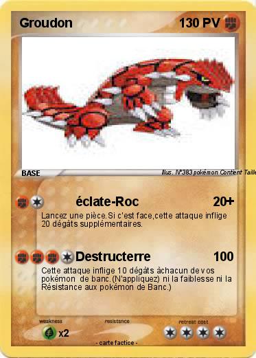 Pokemon Groudon