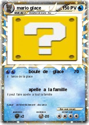 Pokemon mario glace