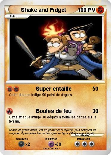 Pokemon Shake and Fidget