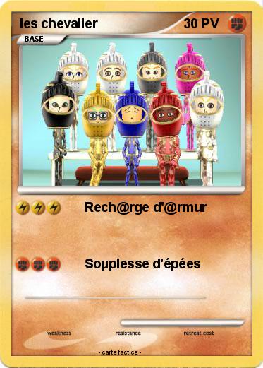 Pokemon les chevalier