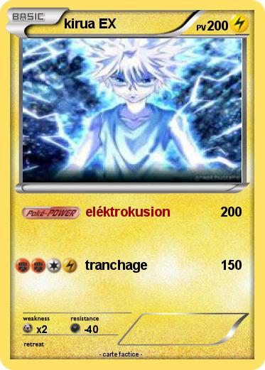 Pokemon kirua EX