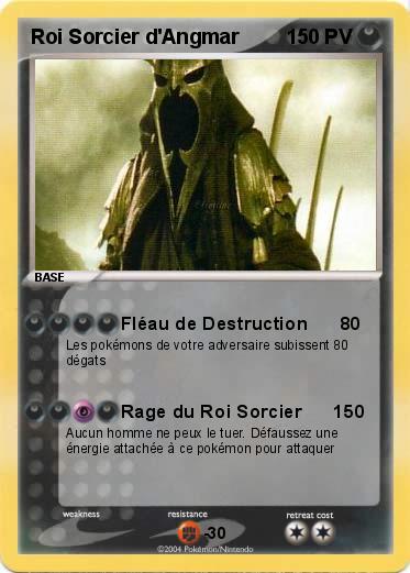 Pokemon Roi Sorcier d'Angmar