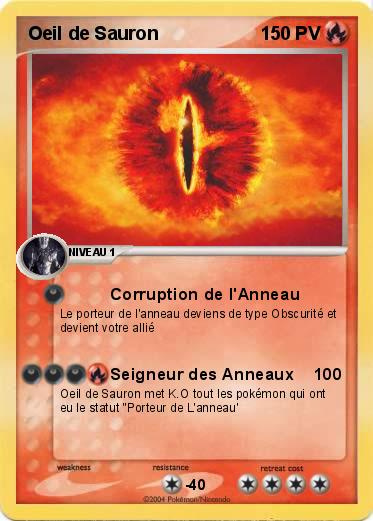 Pokemon Oeil de Sauron
