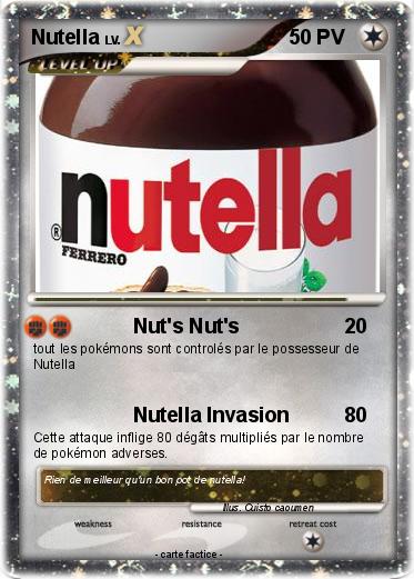 Pokemon Nutella