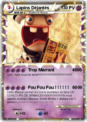 Pokemon Lapins Déjantés