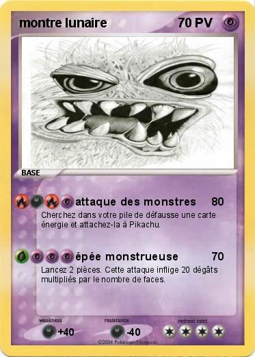 Pokemon montre lunaire