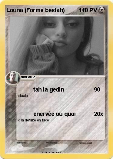Pokemon Louna (Forme bestah)            1