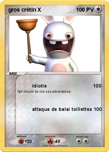 Pokemon gros crétin X