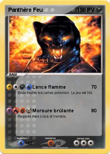 Pokemon Panthère Feu