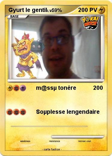 Pokemon Gyurt le gentil