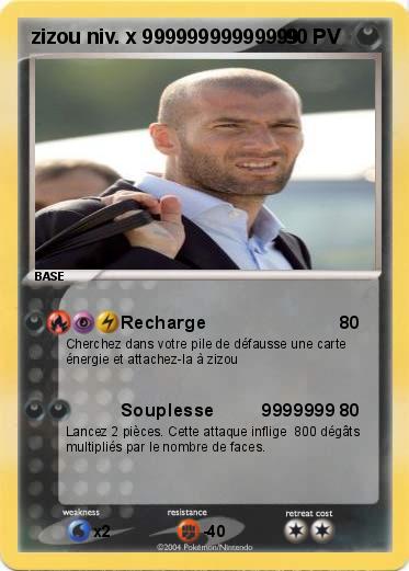 Pokemon zizou niv. x 99999999999999