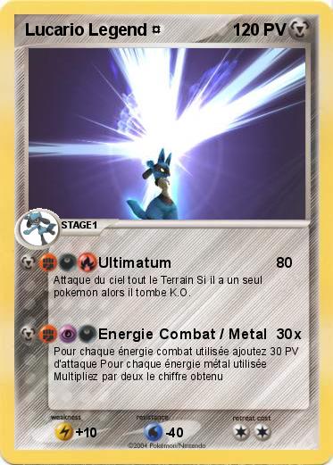 Pokemon Lucario Legend ¤