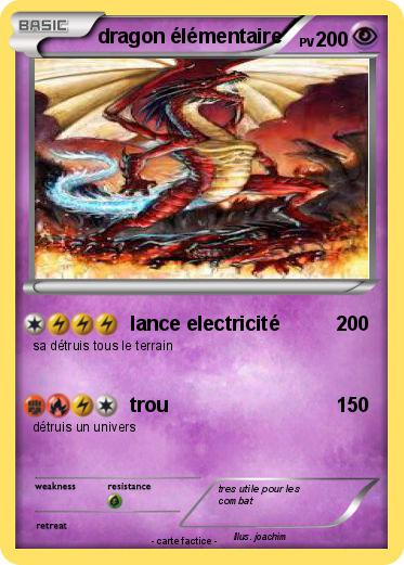 Pokemon dragon élémentaire