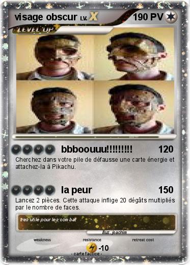 Pokemon visage obscur