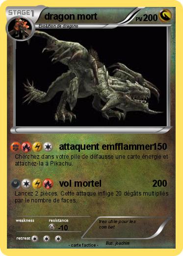 Pokemon dragon mort