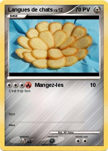 Pokemon Langues de chats